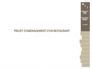 Projet Restaurant